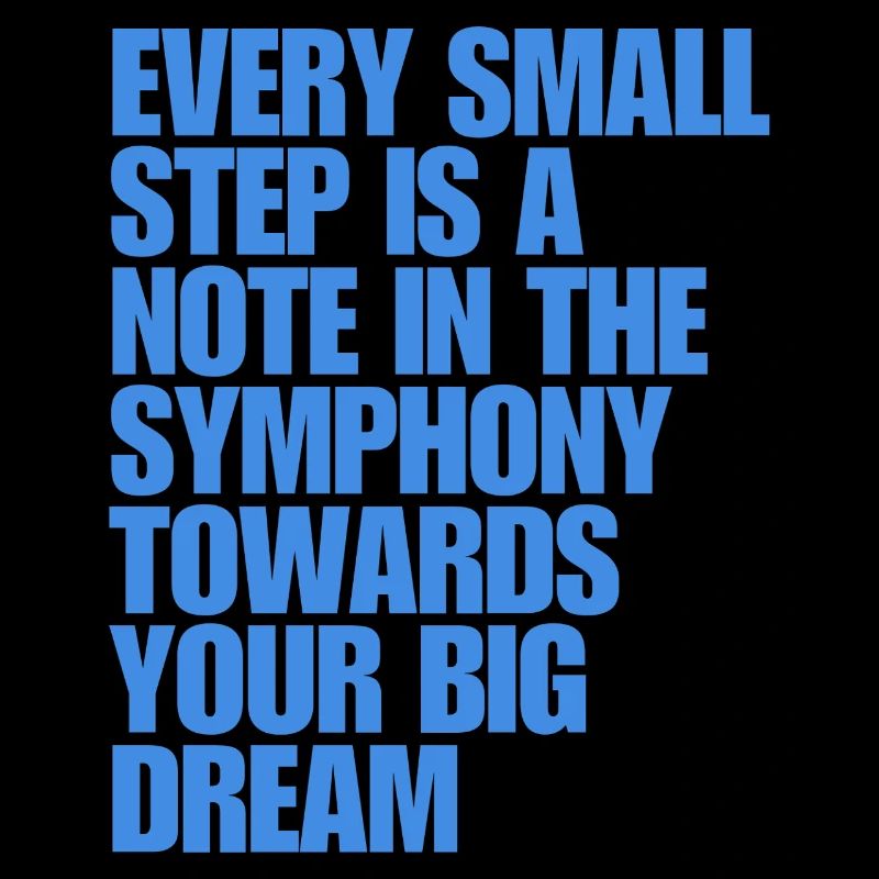 Inspirational Symphony Quote Design