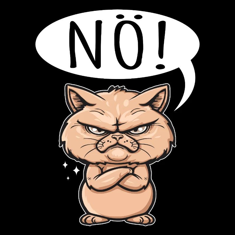Quelque chose comme non - le chat dit non