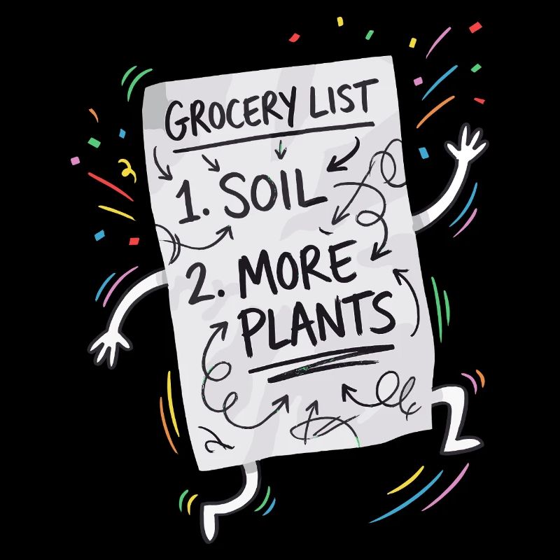 Pflanzen Einkaufsliste