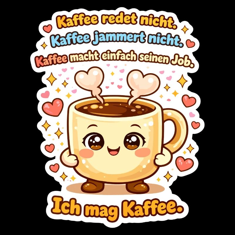 Ich Mag Kaffee Redet Nicht Becher