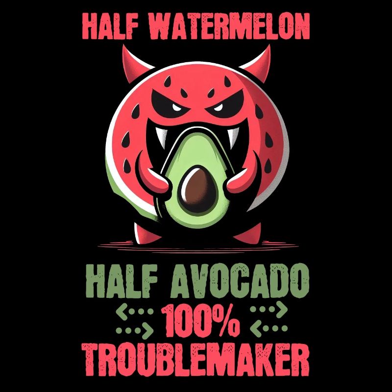 Halb Wassermelone, halb Avocado, alles Ärger!
