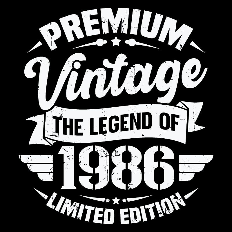 Vintage 1986 Édition Limitée