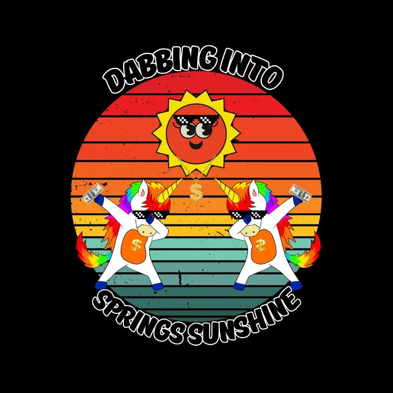 Dabbing into Spring's Sunshine