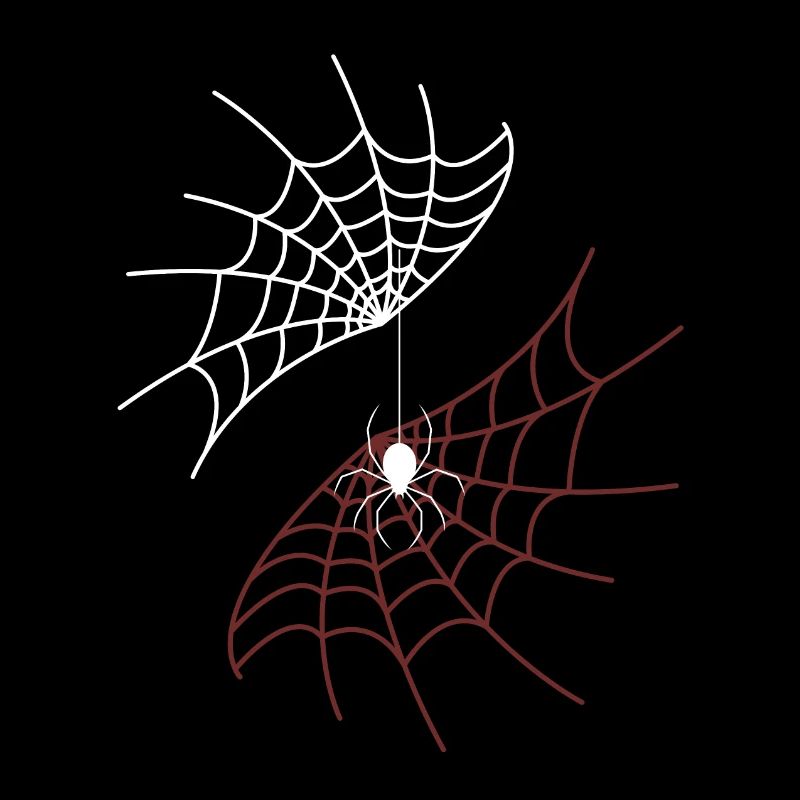 Two-Tone Spider Webs