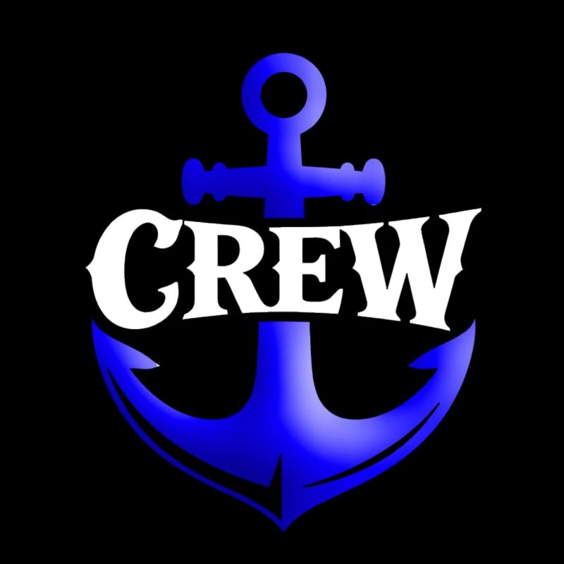 Ankercrew Schriftzug