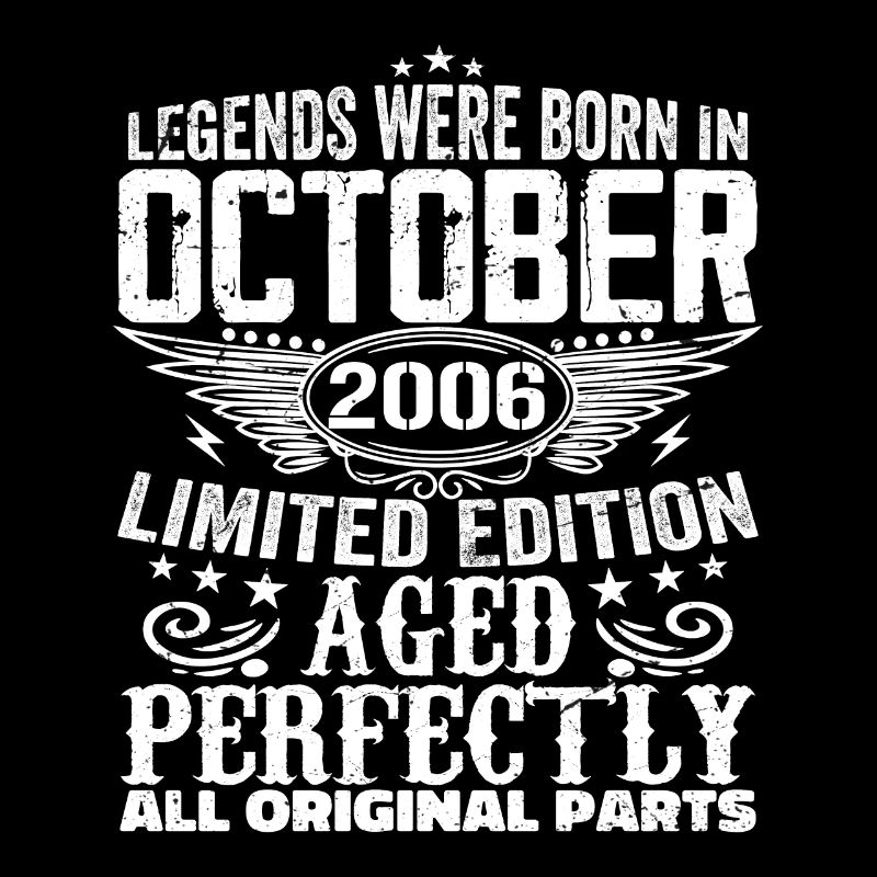Legends are born in October 2006 - 2006