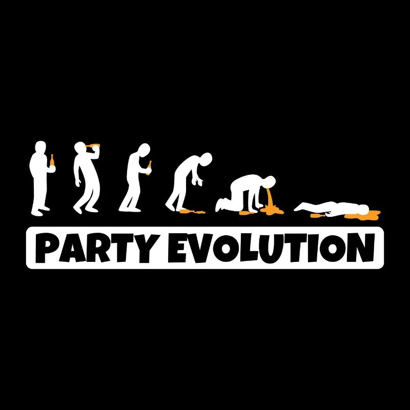 Party Evolution Bière Alcool Ivre Intoxication