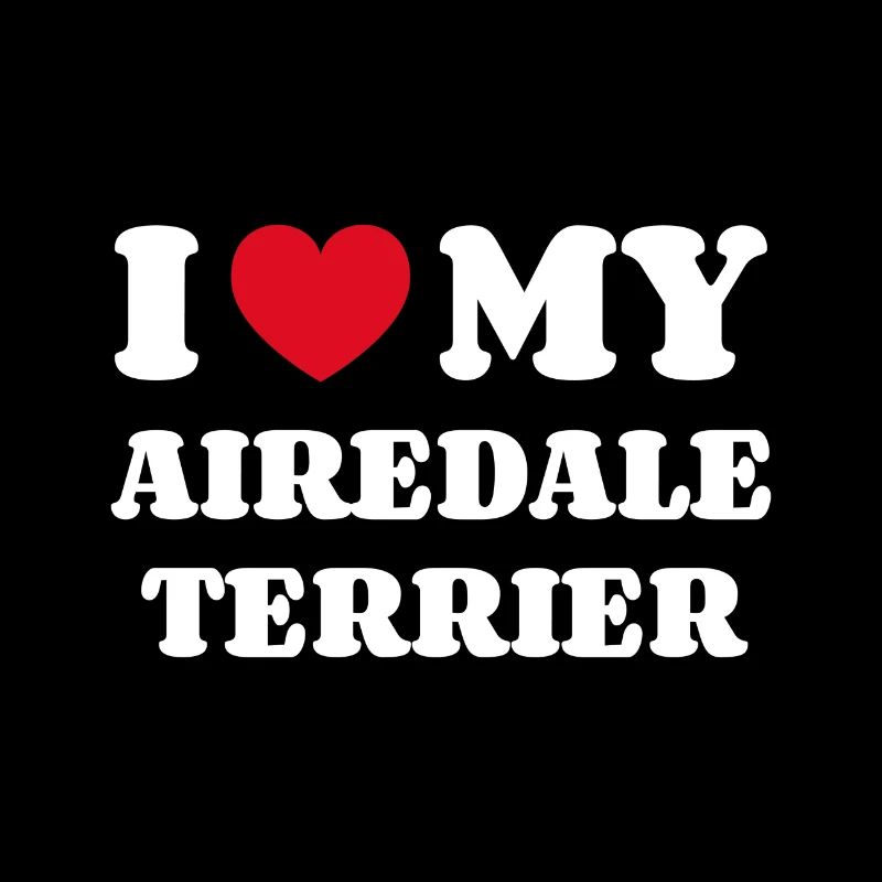 J’adore mon Airedale Terrier