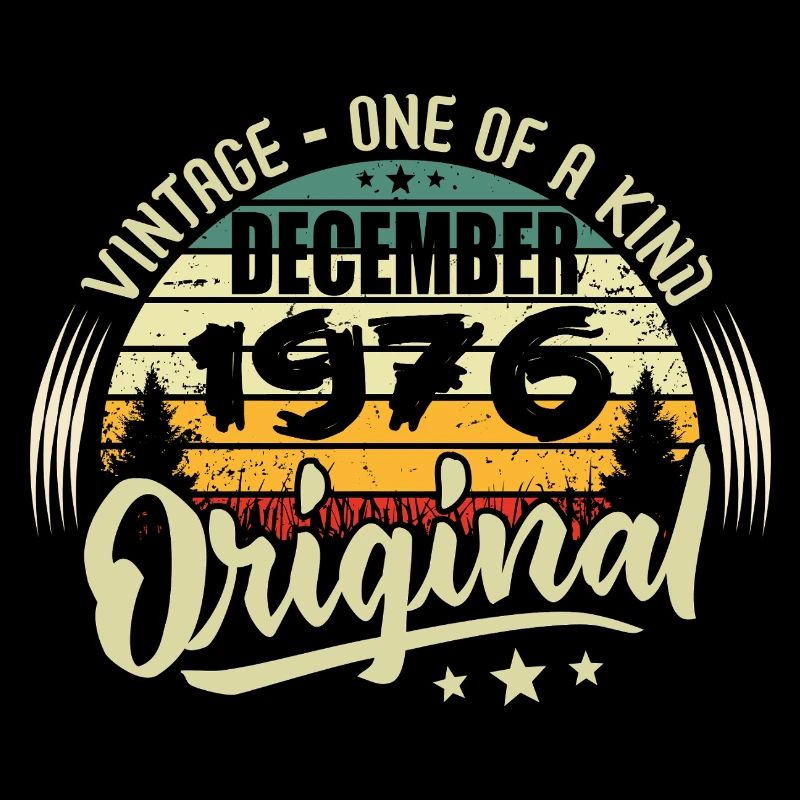 Dezember 1976 - Vintage Authentic Dezember 1976