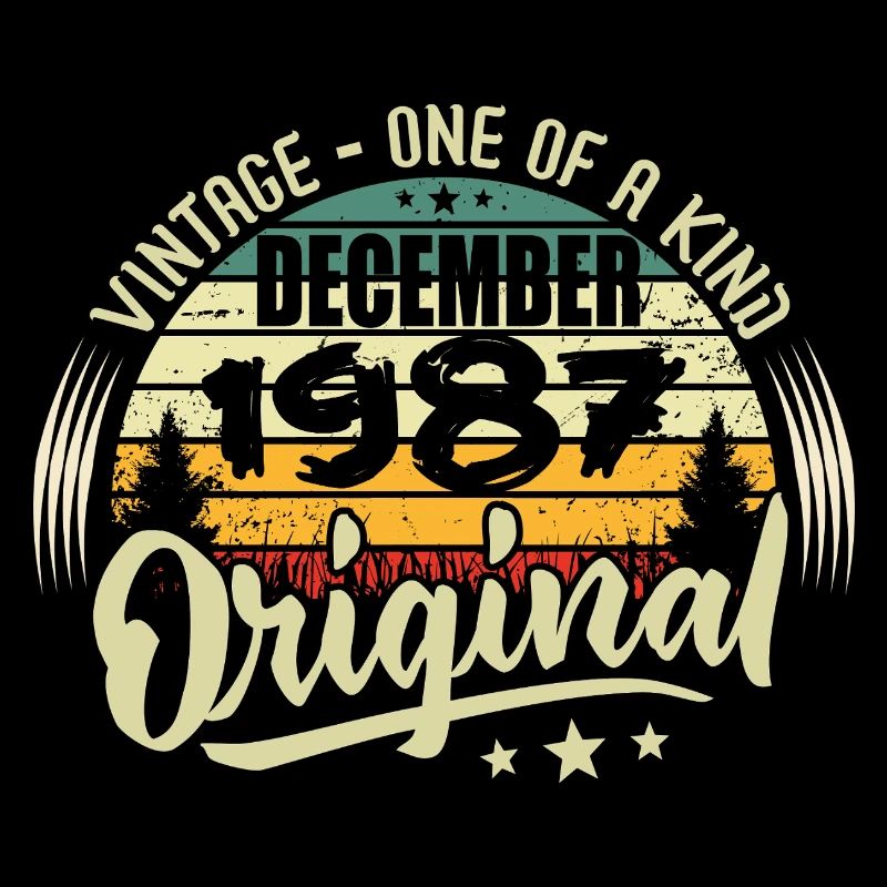 Décembre 1987 - Vintage Authentique December 1987 