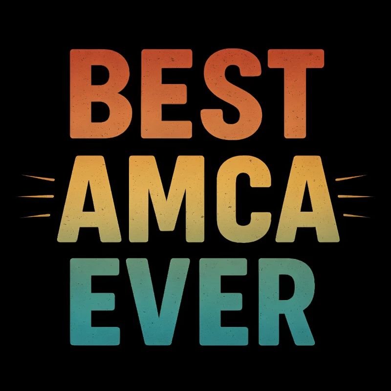 BEST AMCA EVER - Retro Vintage Turk Uncle Saying