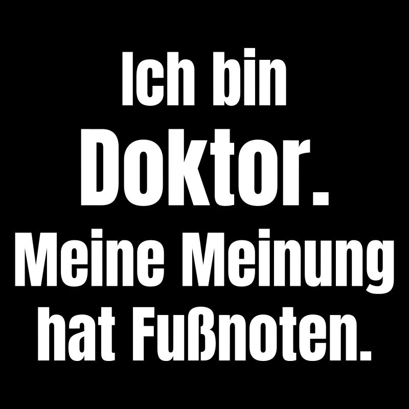 Je suis médecin – Avis en note de bas de page