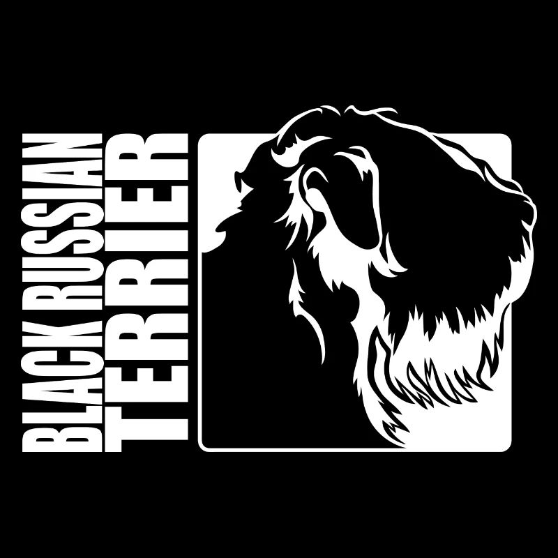 Noir Russe Terrier Profil Chiens Chien Wilsigns