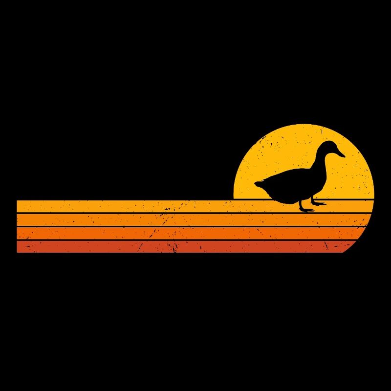 Canetons Canards Lever de soleil Canetons