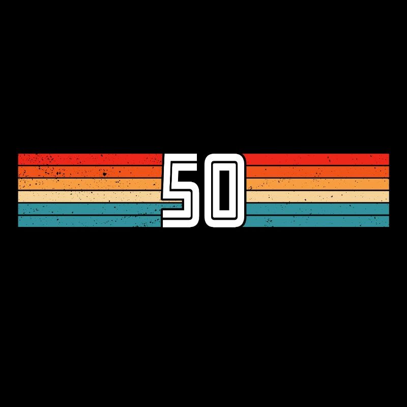 50 ans rétro 50e anniversaire