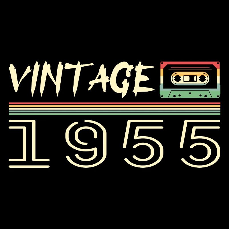 1955 Original 1955 Retro Geschenk Geburtstag 1955