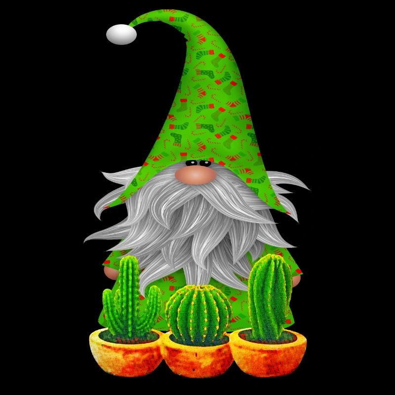 Gnome Jardin Cactus