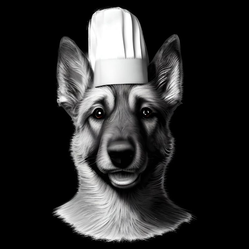 Pastore tedesco Ristoratore Cane Proprietario Cucina