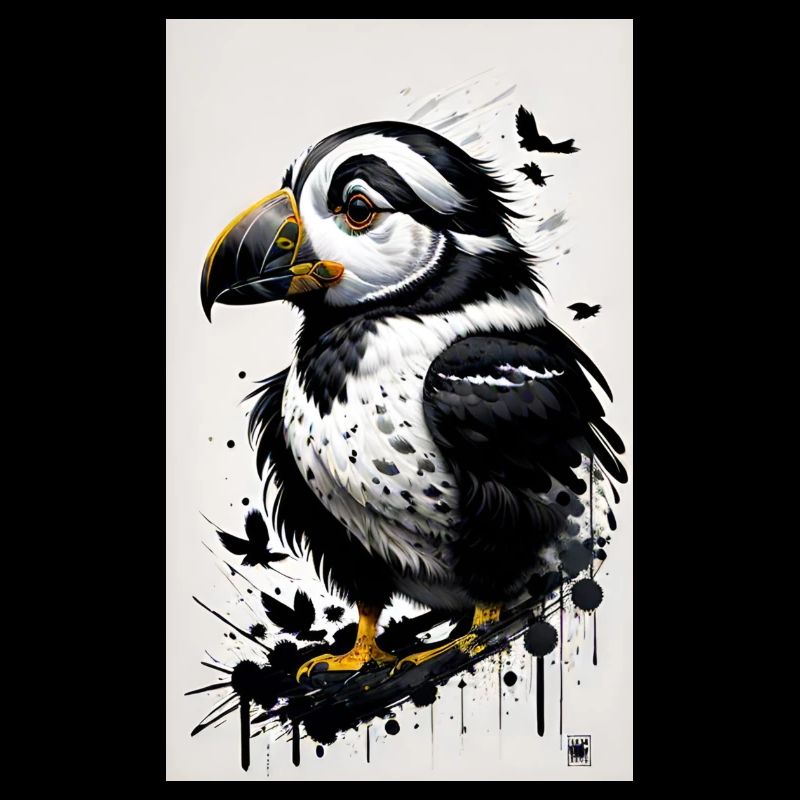 Mignon bébé pingouin