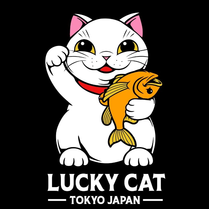 Maneki Neko Giappone Portafortuna