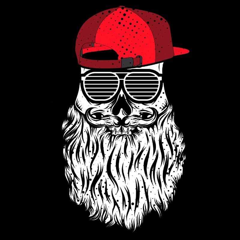 Visage de Noël du Père Noël