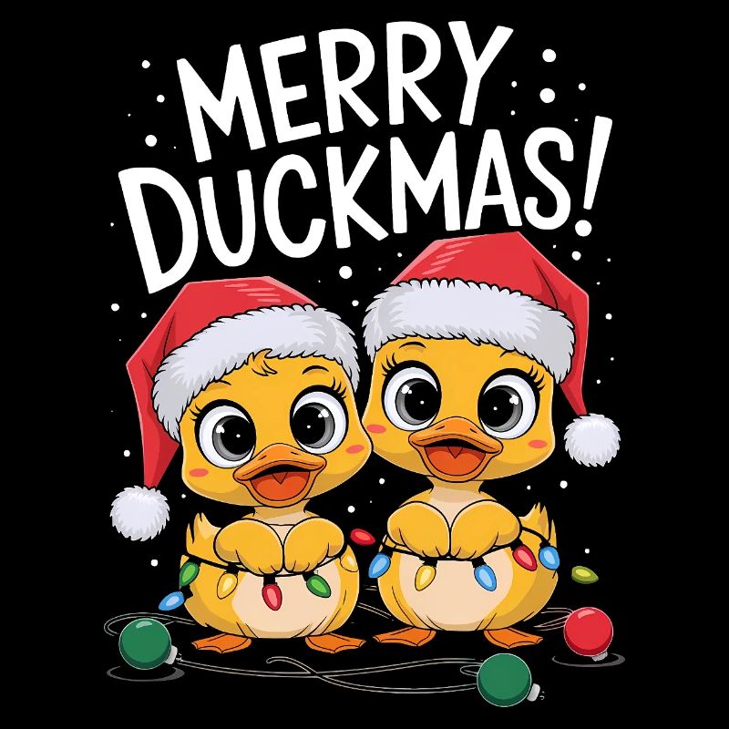 Ente Weihnachtspullover Enten Weihnachten Duckmas