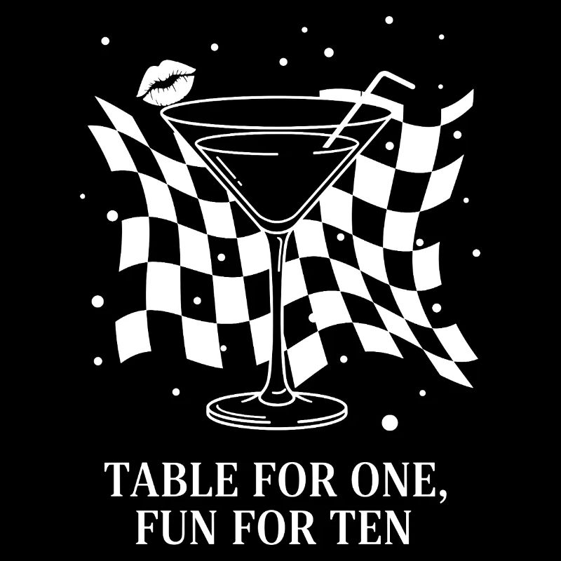 Table For One Martini Party