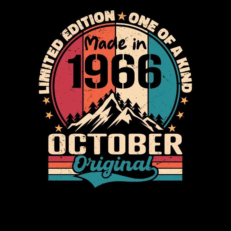 Octobre 1966 Cadeau D'anniversaire 1966 Octobre