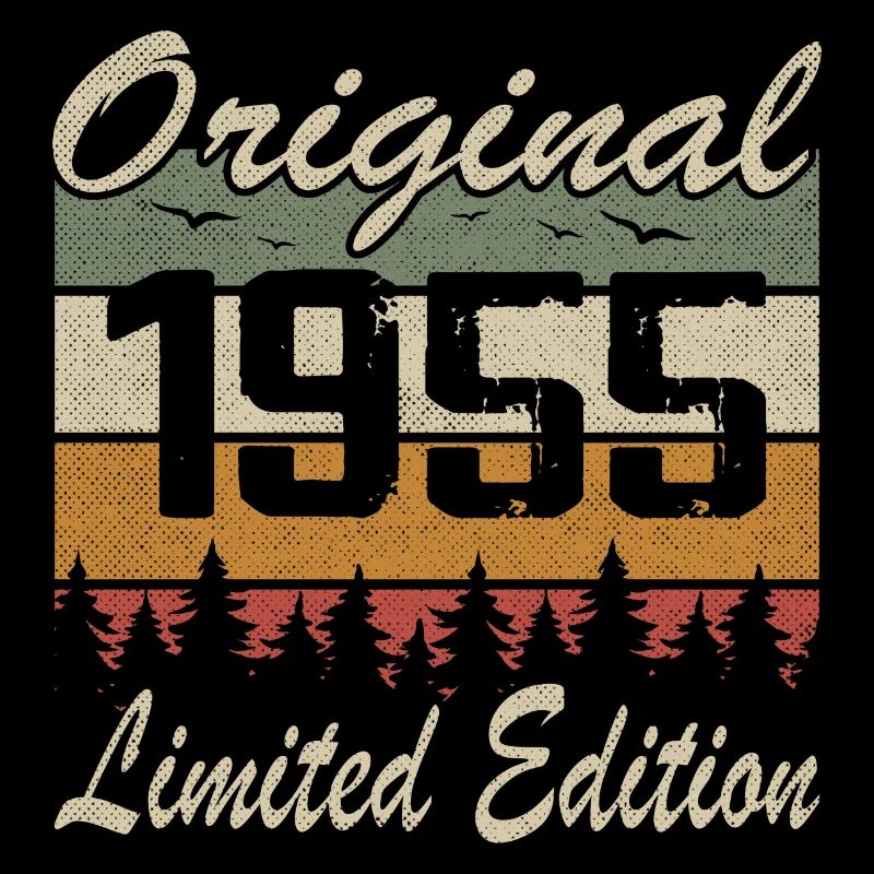 Vintage-Geburtstag originelle Geschenkidee 1955