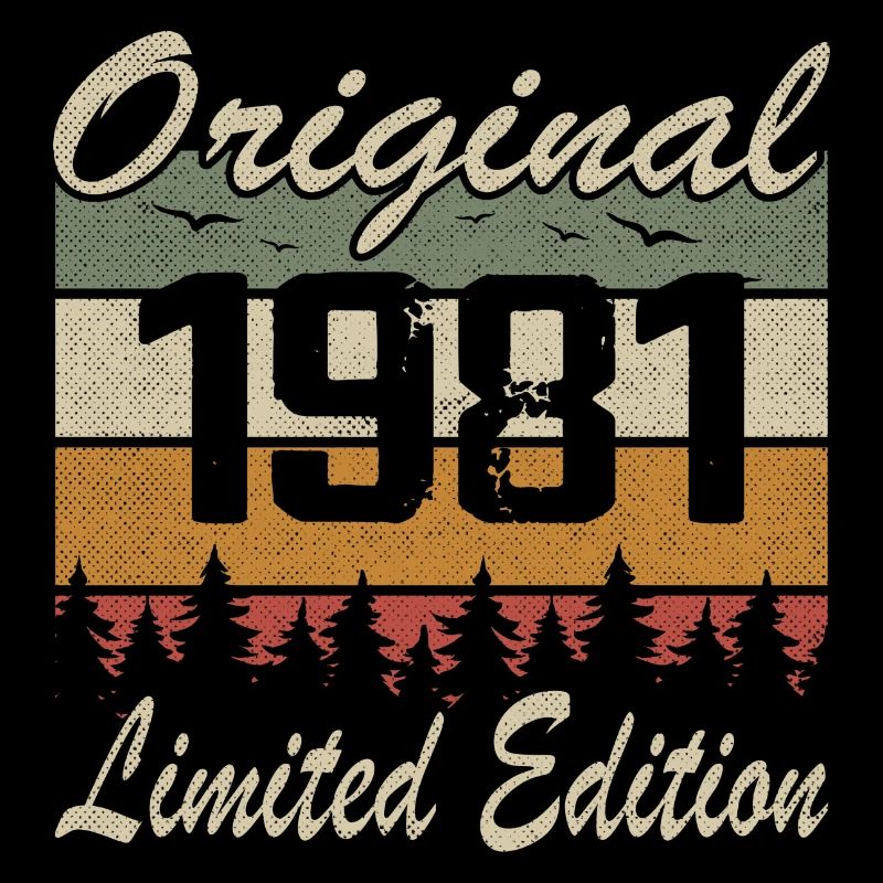 Vintage Birthday Original Gift Idea 1981