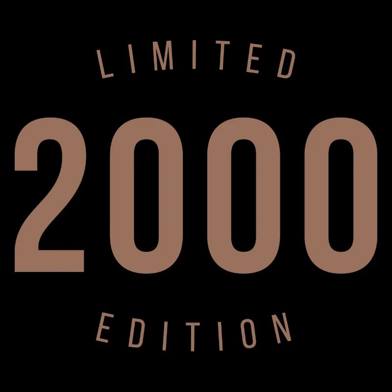2000 Limited Edition Retro Style Geburtstagsgeschenk