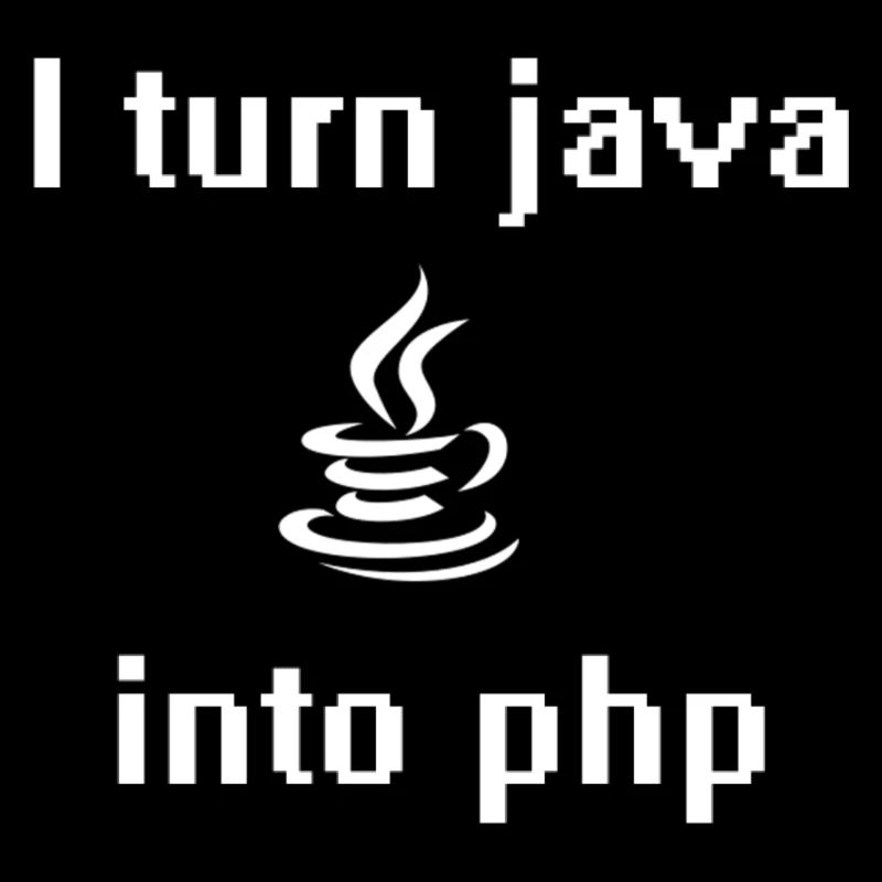 I turn java into php