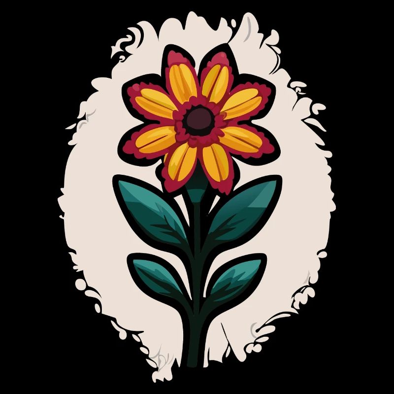 Eine wunderschöne botanische Blume, die Leben und Stil verleiht
