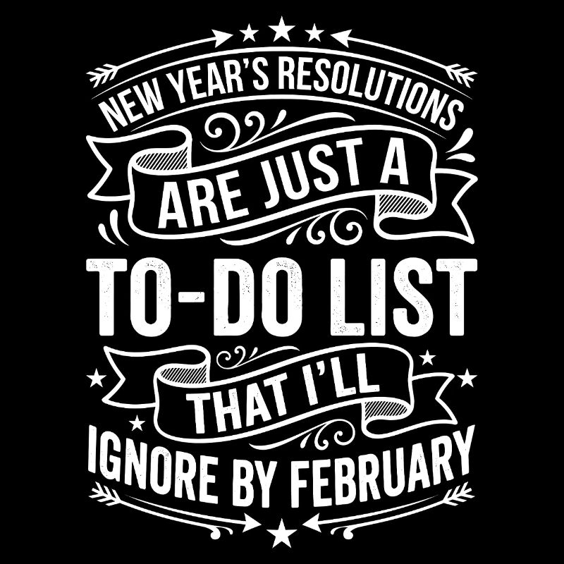Neujahrs Vorsatz To Do Liste Spruch