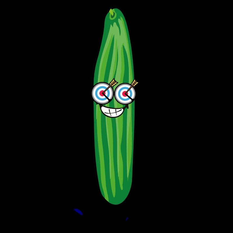 Concombre, fléchettes, fléchettes, dartcucumber