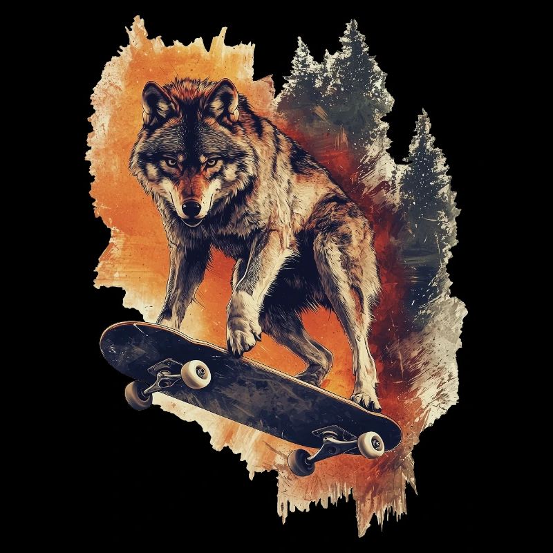 Wolf Skateboard