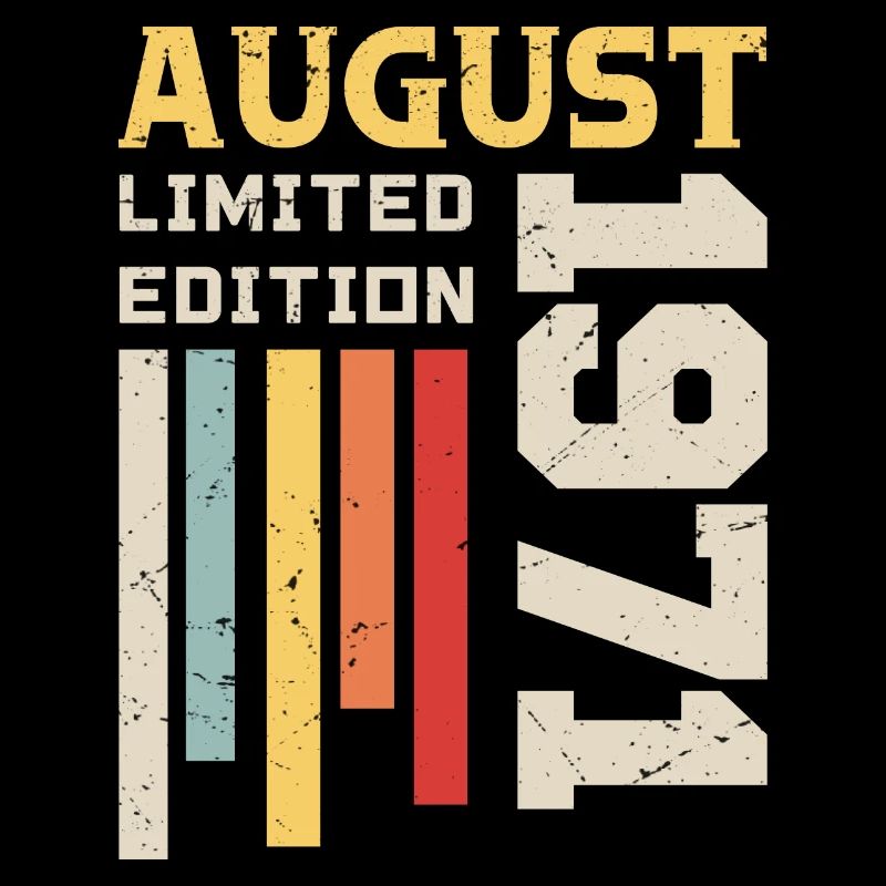 August 1971 - Geburtstagsgeschenk August 1971 August