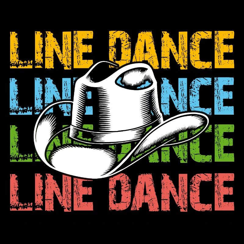 Line Dance Zeit Line Dancing Tanzen