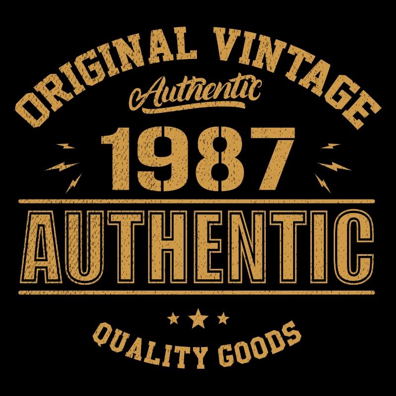 Authentisches 1987 Original 1987 Geburtstagsgeschenk