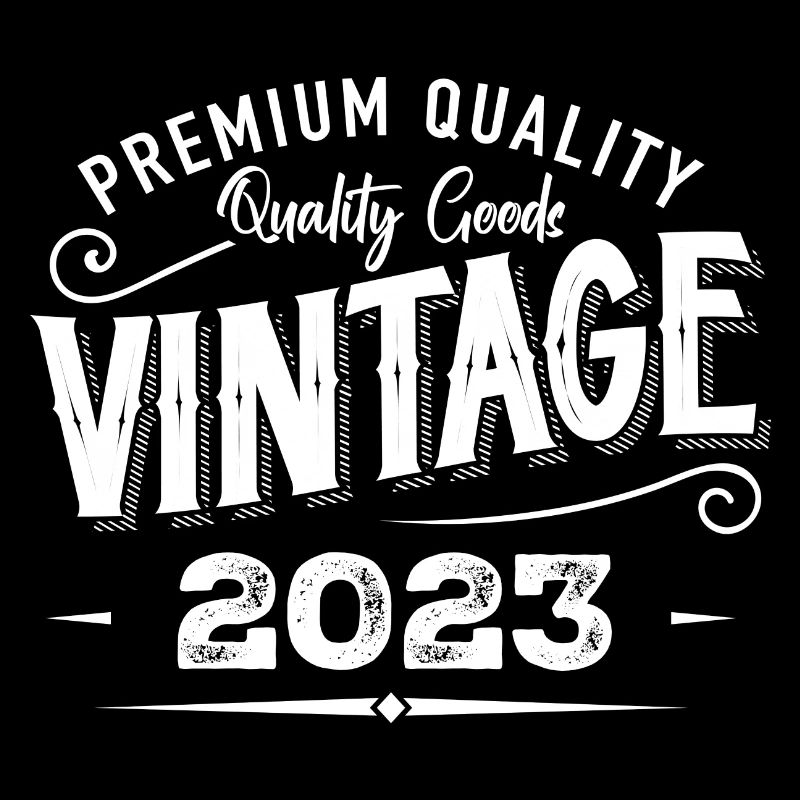 Vintage 2023 Original Retro Vintage Anniversary