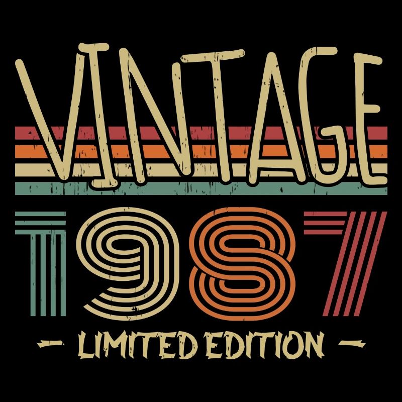 Jahrgang 1987 Retro 1987 Jubiläumsgeschenk