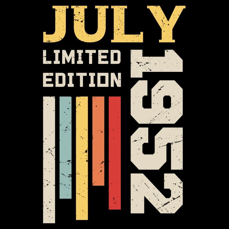 Juli 1952 - Juli 1952 Geburtstagsgeschenk