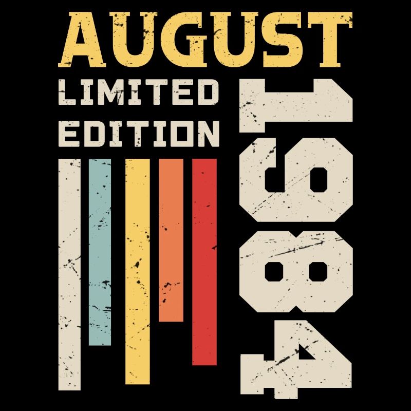 August 1984 - Geburtstagsgeschenk August 1984 August