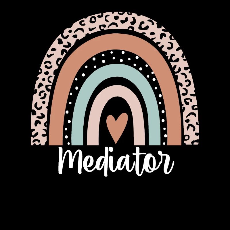 Mediator Regenbogen Leopard Lustiger Mediator