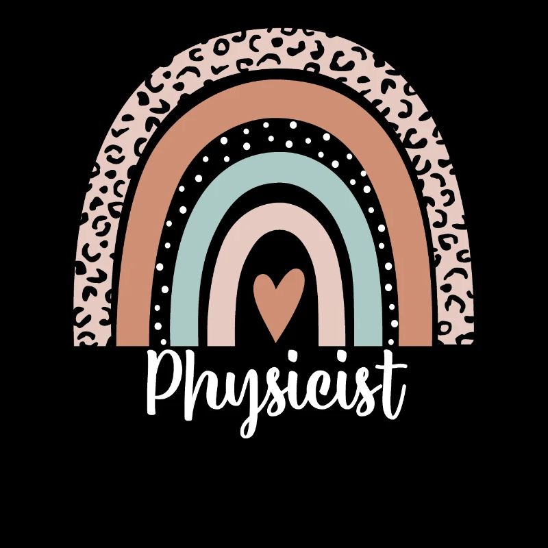 Physicist Rainbow Leopard Funny Physicist