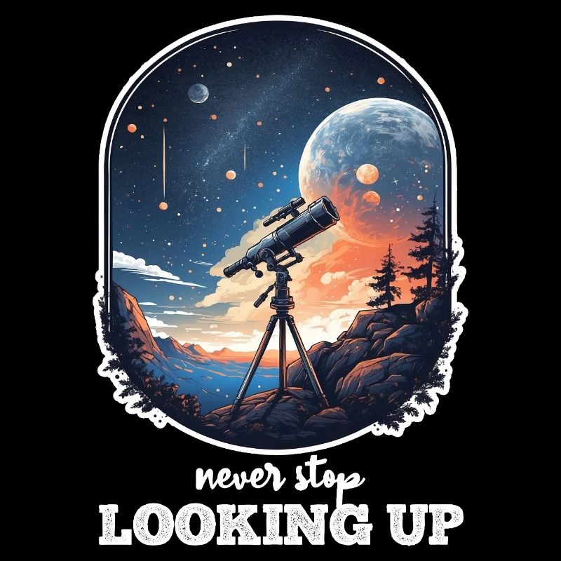 Astronaut and Space Positive and Motivating Message