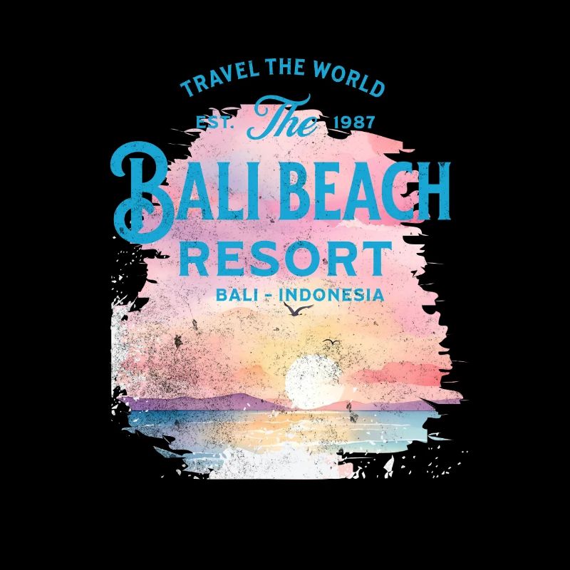 Bali Pastel Beach Resort