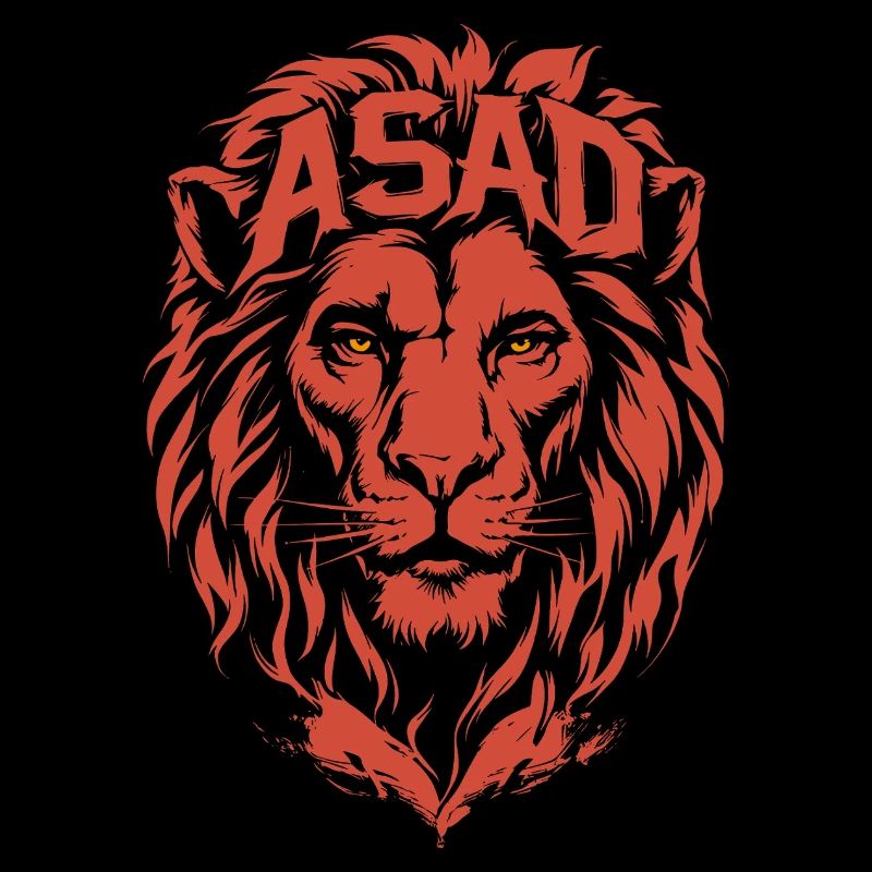 Roter Löwe ASAD Imperious Head