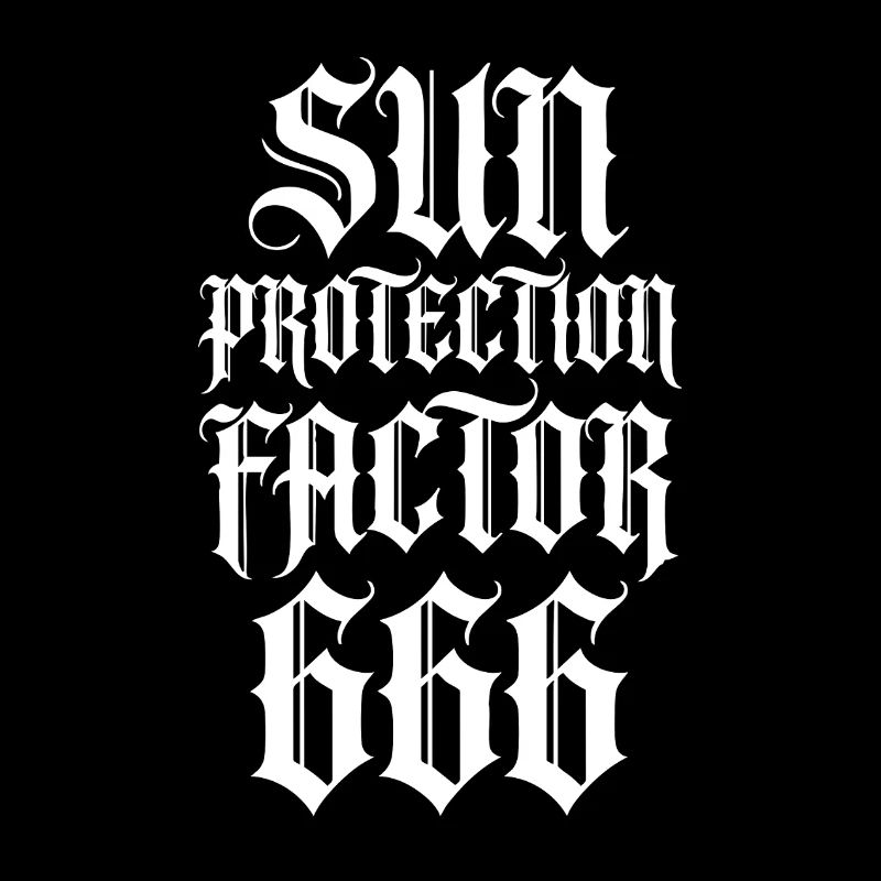Gothic Provokationsspruch