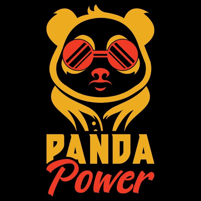 Funny Panda Panda Bear Saying Monday Gift